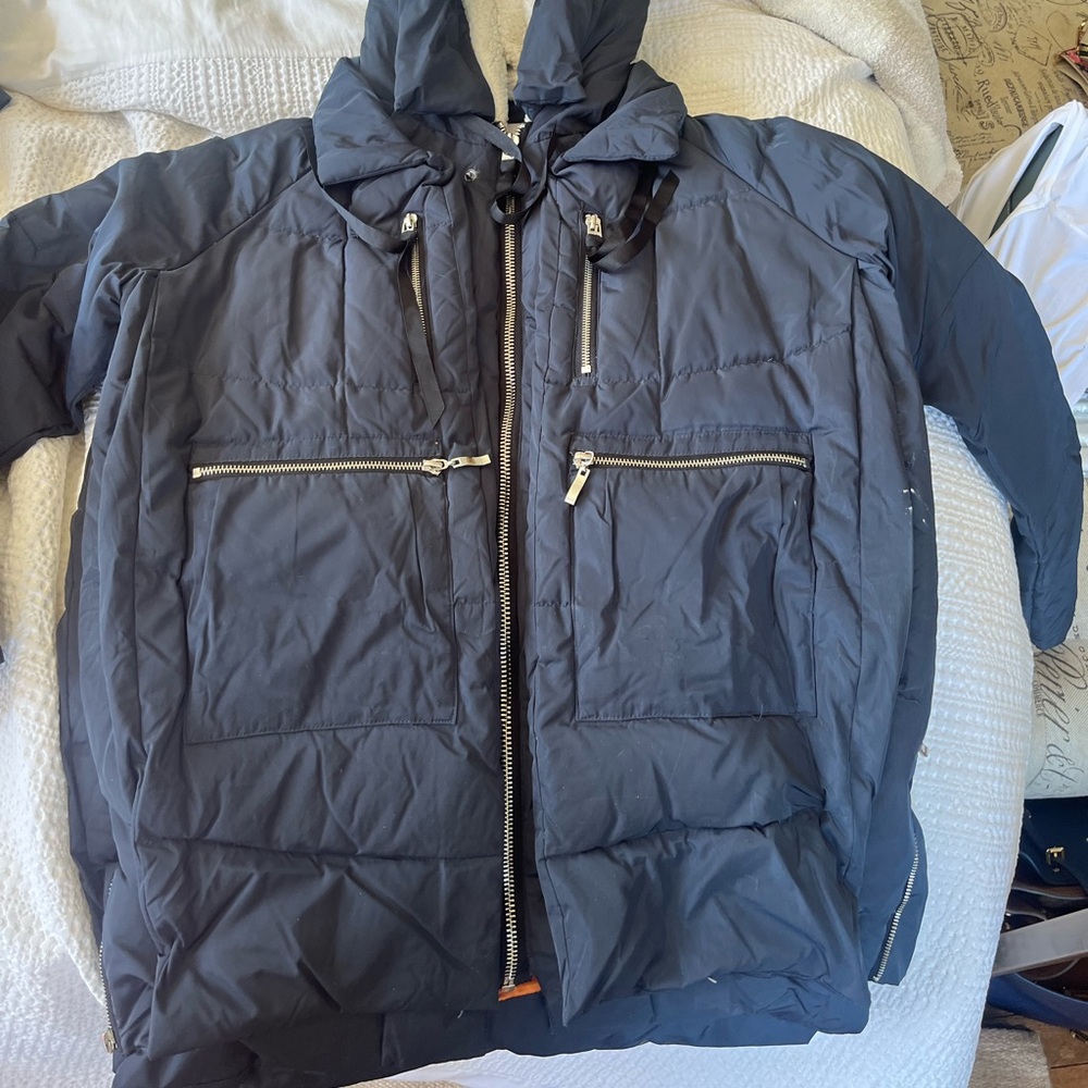 Orolay women’s navy blue coat